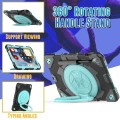 Spider Pancerne Etui z Uchwytem do Samsung Galaxy Tab S9 czarno-niebieskie