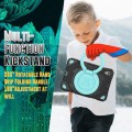 Spider Pancerne Etui z Uchwytem do Samsung Galaxy Tab S9 czarno-niebieskie
