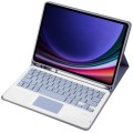 Fioletowe Etui Klawiatura z TouchPad do Samsung Galaxy Tab S9