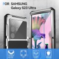 R-JUST Pancerne Etui Antywstrząsowe do Samsung Galaxy S23 Ultra 5G srebrne