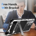 R-JUST Pancerne Etui Antywstrząsowe do Samsung Galaxy S23 Ultra 5G srebrne