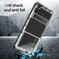 R-JUST Pancerne Etui Antywstrząsowe do Samsung Galaxy S23 Ultra 5G srebrne