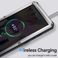 R-JUST Pancerne Etui Antywstrząsowe do Samsung Galaxy S23 Ultra 5G srebrne