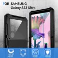 R-JUST Pancerne Etui Antywstrząsowe do Samsung Galaxy S23 Ultra czarne