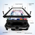 R-JUST Pancerne Etui Antywstrząsowe do Samsung Galaxy S23 Ultra czarne