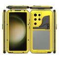 Pancerne Etui Antywstrząsowe do Samsung Galaxy S23 Ultra żółte