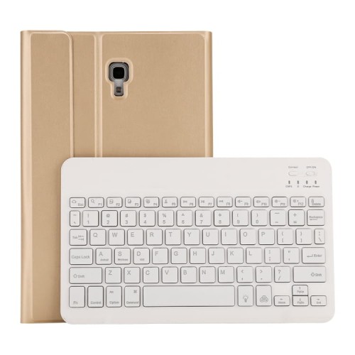 Złote Etui Podświetlana Klawiatura Samsung Galaxy Tab A 10.5 T590 T595