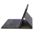 Czarne Etui Podświetlana Klawiatura z TouchPad do Samsung Galaxy Tab S9 FE