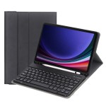 Czarne Etui Pokrowiec Klawiatura do Samsung Galaxy Tab S9 FE