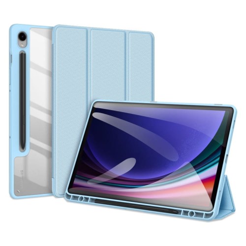 DUX DUCIS Toby Series Smart Cover Etui do Samsung Galaxy Tab S9 FE niebieskie
