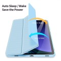 DUX DUCIS Toby Series Smart Cover Etui do Samsung Galaxy Tab S9 FE niebieskie