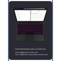 Etui Podświetlana Klawiatura Gładzik do Huawei MatePad 11 2021