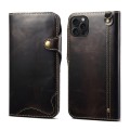 Denior Skórzane Etui Pokrowiec do iPhone 15 Pro Max czarne