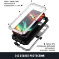 R-JUST Pancerne Etui Antywstrząsowe do iPhone 15 Pro Max srebrne