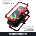R-JUST Pancerne Etui Antywstrząsowe do iPhone 15 Pro Max czerwone