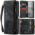 Pokrowiec Portfel CASEME do Samsung Galaxy S24 5G czarny