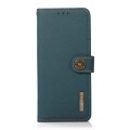 Skórzane Etui Pokrowiec KHAZNEH FRID do Samsung Galaxy S24 5G zielone