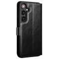 QIALINO Eleganckie Skórzane Etui do Samsung Galaxy S24 czarne