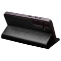 QIALINO Eleganckie Skórzane Etui do Samsung Galaxy S24 5G czarne
