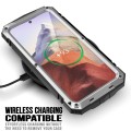R-JUST Mocne Pancerne Etui Antywstrząsowe do Samsung Galaxy S24 5G srebrne