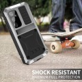 R-JUST Mocne Pancerne Etui Antywstrząsowe do Samsung Galaxy S24 5G srebrne