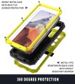 R-JUST Mocne Pancerne Etui Antywstrząsowe do Samsung Galaxy S24 5G żółte
