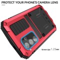 R-JUST Mocne Pancerne Etui Antywstrząsowe do Samsung Galaxy S24 5G czerwone