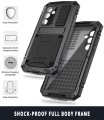 R-JUST Mocne Pancerne Etui Antywstrząsowe do Samsung Galaxy S24 5G czarne