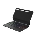 Magnetyczna Podświetlana Klawiatura TouchPad do Samsung Galaxy Tab S8 czarna