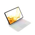 Magnetyczna Podświetlana Klawiatura TouchPad do Samsung Galaxy Tab S8 biała