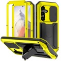 R-JUST Pancerne Etui Antywstrząsowe do Samsung Galaxy S24 5G żółte
