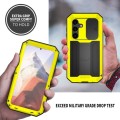 R-JUST Pancerne Etui Antywstrząsowe do Samsung Galaxy S24 5G żółte