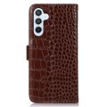 Skórzane Etui Pokrowiec FRID do Samsung Galaxy S24 5G brązowy