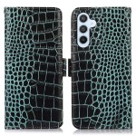 Skórzane Etui Pokrowiec FRID do Samsung Galaxy S24 5G zielony