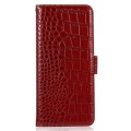 Skórzane Etui Pokrowiec FRID do Samsung Galaxy S24 5G czerwony