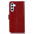 Skórzane Etui Pokrowiec FRID do Samsung Galaxy S24 5G czerwony