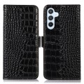 Skórzane Etui Pokrowiec FRID do Samsung Galaxy S24 5G czarny