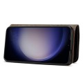 Denior Skórzane Etui Pokrowiec do Samsung Galaxy S24 5G czarne