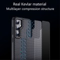 Etui Obudowa MagSafe Kevlar Fiber do Samsung Galaxy S24 5G