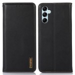 Skórzane Etui Pokrowiec KHAZNEH do Samsung Galaxy S24 5G czarne