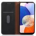 Skórzane Etui Pokrowiec KHAZNEH do Samsung Galaxy S24 5G czarne