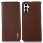Skórzane Etui Pokrowiec KHAZNEH do Samsung Galaxy S24 5G brązowe