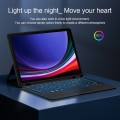 Etui Podświetlana Klawiatura z TouchPad do Samsung Galaxy Tab S9 FE