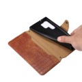 Denior Etui Pokrowiec do Samsung Galaxy S24 Ultra 5G brązowe