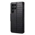 Denior Czarne Etui Pokrowiec do Samsung Galaxy S24 Ultra 5G