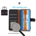 KHAZNEH Skórzane Etui Pokrowiec FRID do Samsung Galaxy S24 Ultra 5G czarne
