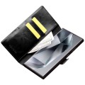 QIALINO Eleganckie Skórzane Etui do Samsung Galaxy S24 Ultra czarne
