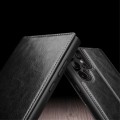 QIALINO Eleganckie Skórzane Etui do Samsung Galaxy S24 Ultra czarne
