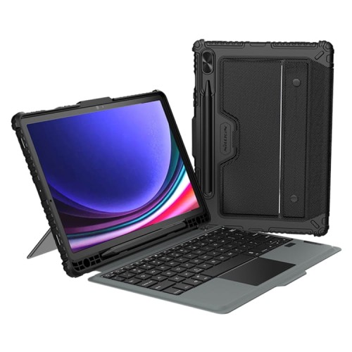 NILLKIN Etui Klawiatura TouchPad do Samsung Galaxy Tab S9+ 12.4 cala