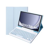 Niebieskie Etui Bezprzewodowa Klawiatura do Samsung Galaxy Tab A9+ 